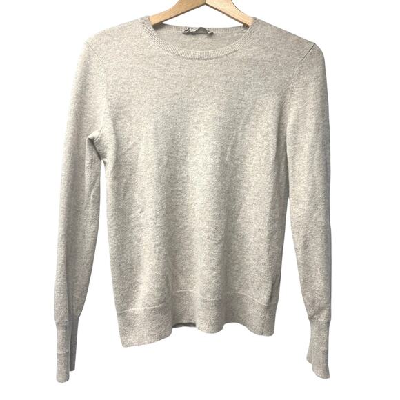 Everlane Women’s 100% Cashmere Long Sleeve Crewneck Sweater With Flaw Size Small - Picture 1 of 5